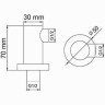 Душевой комплект 300х200 мм WASSERKRAFT A16169